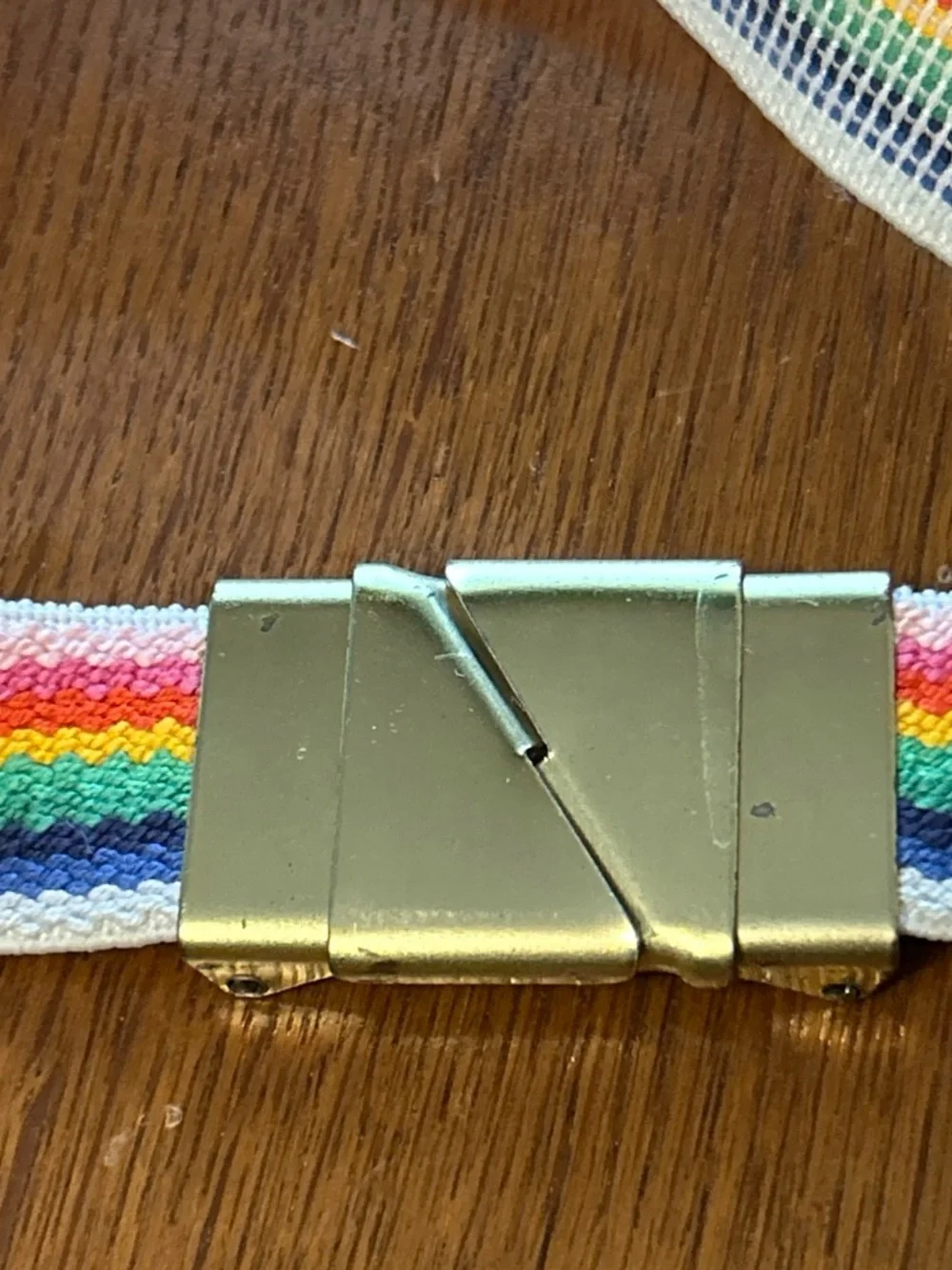 Vintage Rainbow Belt - Multicolor